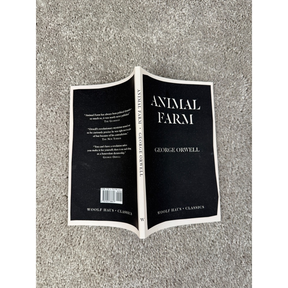 Animal Farm by George Orwell Woolf Haus Classics Paperback Book - Picture 3 of 6